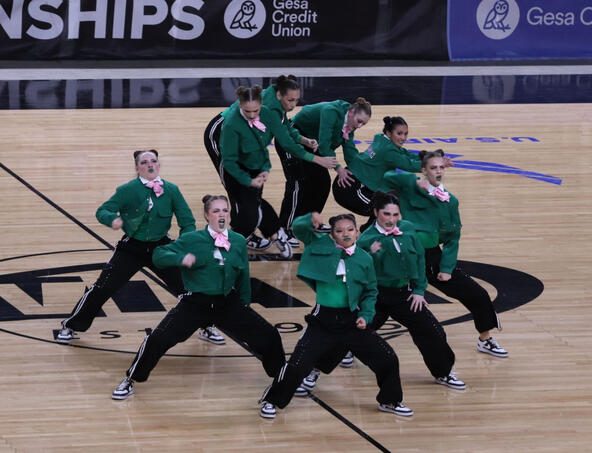 Mount Si Dance performing at the state championships